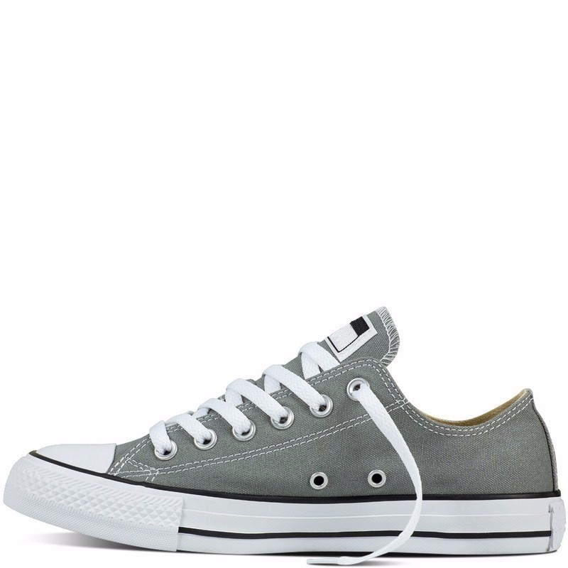 Giày Sneaker Nữ Cổ Thấp Màu Xám