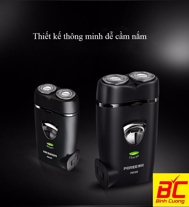 Máy cạo râu 2 lưỡi Poree PS187 model cao cấp (Mã SP: SaHi01)
