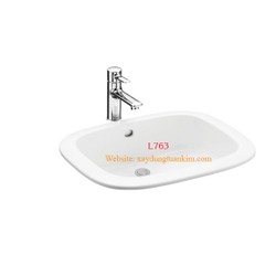 Chậu rửa đặt dương vành TOTO L763