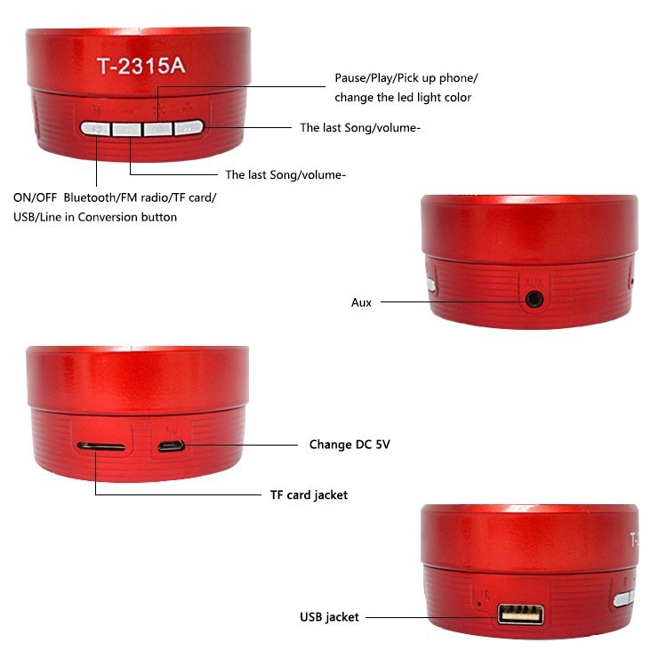 Loa Bluetooth T-2315A 7