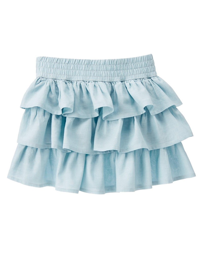 Chân váy tầng vải kate Crazy8 cho bé gái 4-10T V163 1