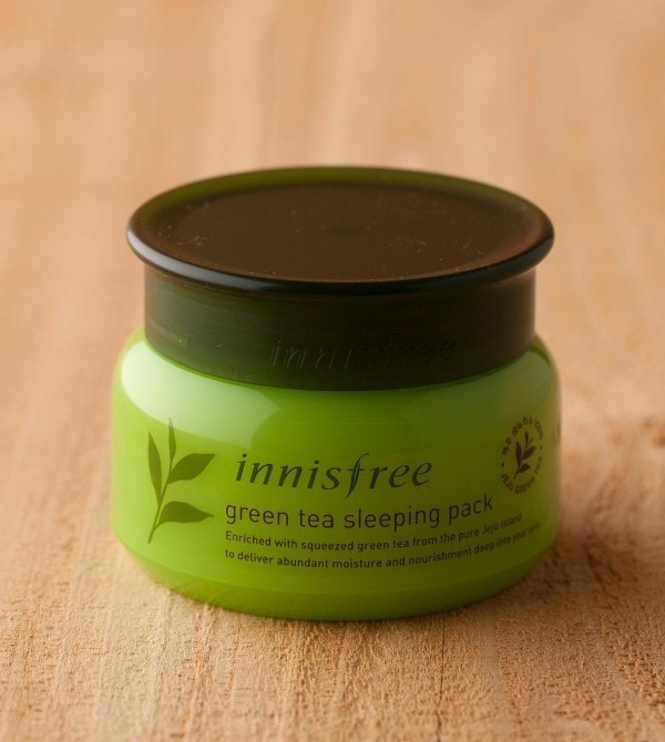 Mặt nạ ngủ trà xanh green tea sleeping pack 1