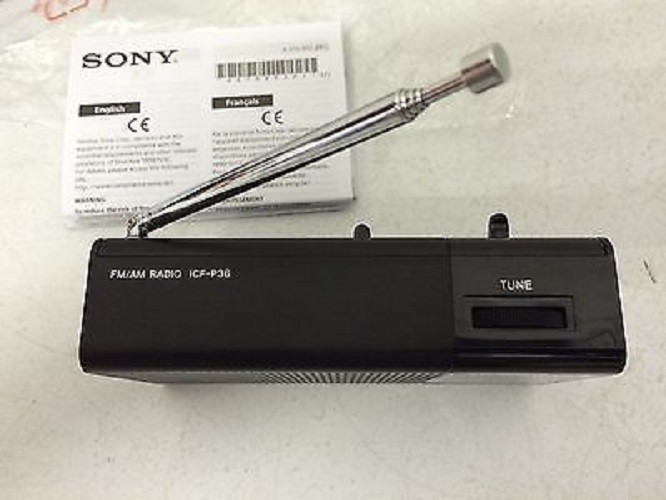 ĐÀI RADIO PIN AA SỊN SONY ICF-P36 (Mã SP: ICF- P36)