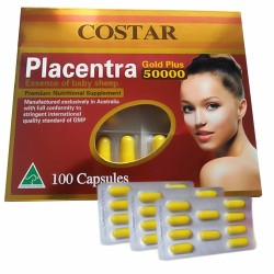 Nhau Thai Cừu Costar 50000mg (10 viên x 10 Vỉ)