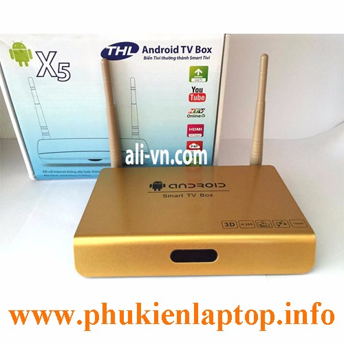 ANDROID TIVI BOX THL X5 2 ĂNTEN (Mã SP: X55)