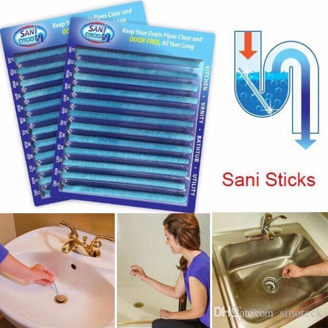 Que thông tắc cống Sani Stick Hộp 12 que 4
