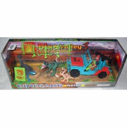 Bộ mô hình phim công viên khủng long Jurassic Park. B124-42