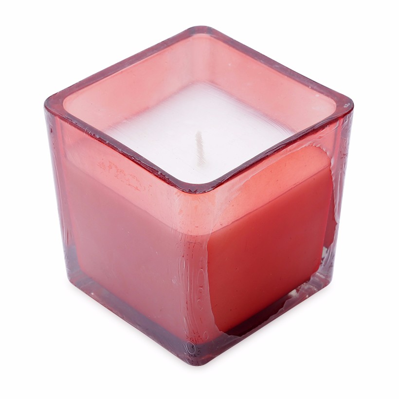 Ly nến thơm thủy tinh NQM FtraMart D8H8 Cam