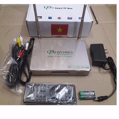 Android TV box Q9S (Mã SP: Android TV box Q9S)