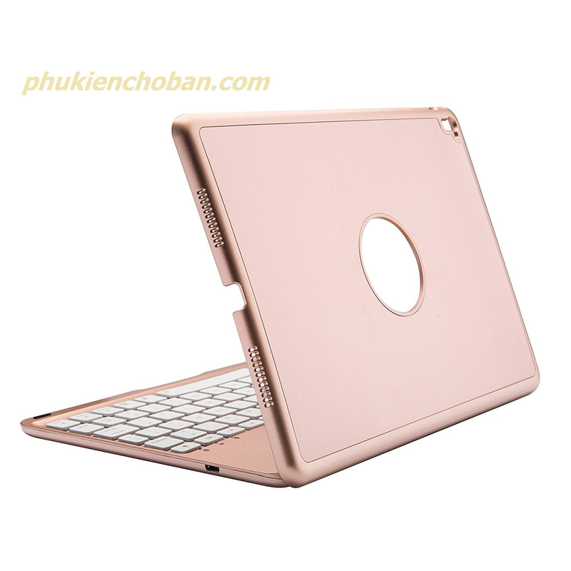 Bàn phím ốp lưng Bluetooth iPad Air 1 tích hợp đèn LED - 1