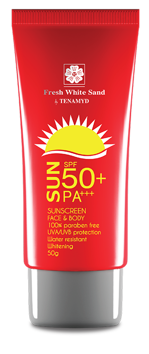 Kem siêu chống nắng dưỡng trắng da Fresh White Sand SPF 50 1