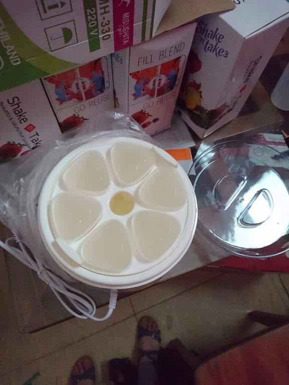 [GIAO NHANH 3H]MÁY LÀM SỮA CHUA MISUSHITA 6 CỐC (Mã SP: MSCTB)