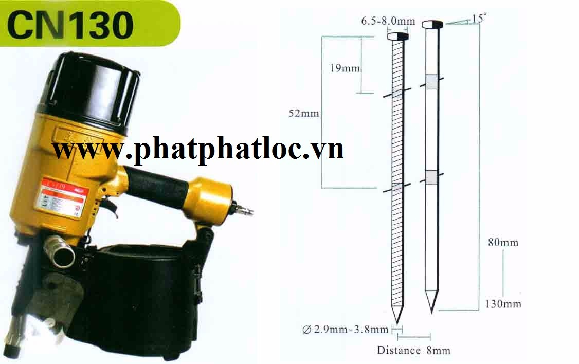 Máy bắn đinh cuộn Meite CN130