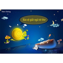 Đèn ngủ ốc sên