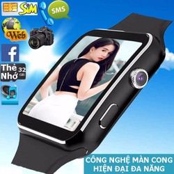 Đồng hồ thông minh Nhật siêu phẩm Màn Cong nghe gọi giải trí Fuji MB6