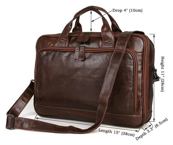 Cặp Da Bò Vintage Nhập Khẩu SCA085 1