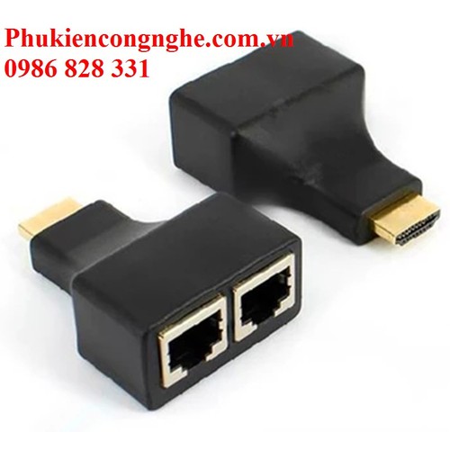 Bộ nối dài HDMI Extender 30m bằng dây lan RJ45 - 4292641 , 5745462 , 15_5745462 , 160000 , Bo-noi-dai-HDMI-Extender-30m-bang-day-lan-RJ45-15_5745462 , sendo.vn , Bộ nối dài HDMI Extender 30m bằng dây lan RJ45