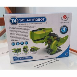 Bộ lắp ghép ROBOT 4 in1 hoạt động bằng năng lượng mặt trời MS: RO1704