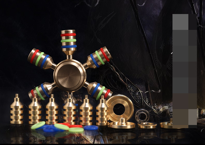 Con Quay 6 Cánh Đồng Hand Spinner 3P 2