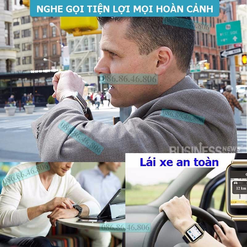 Đồng hồ thông minh Nhật siêu phẩm nghe gọi giải trí 3