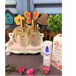 COMBO 2 chai Nước Hoa Hồng ROSE TONER + tặng kèm 1 máy xịt khoáng Nano