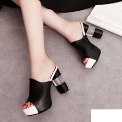 Giày cao gót kiểu đế đúp [ĐƯỢC KIỂM HÀNG] 6070427