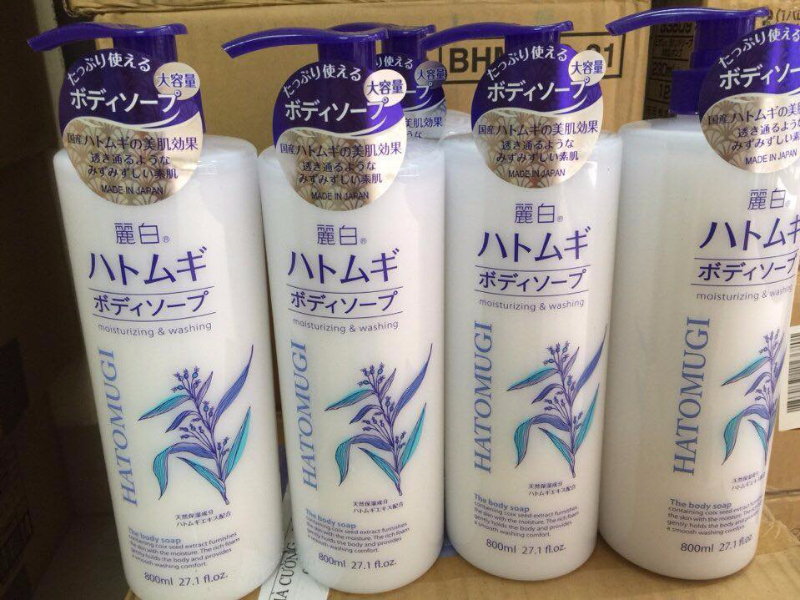 Sữa tắm HATOMUGI 800ml