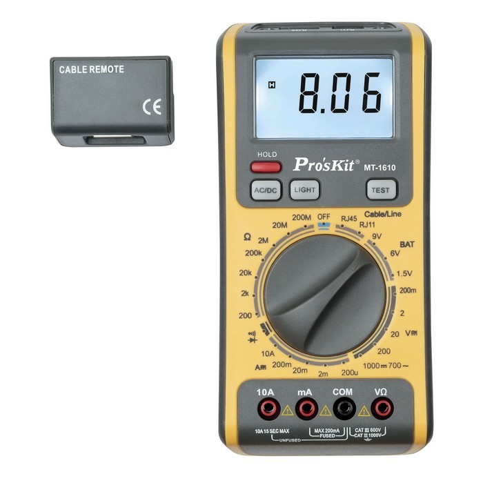 Đồng hồ đo điện tử 3 in 1 Pro'skit MT-1610