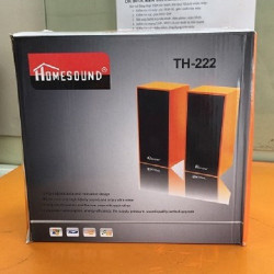 Loa gỗ mini homesound TH-222-Loa nghe cực chuẩn