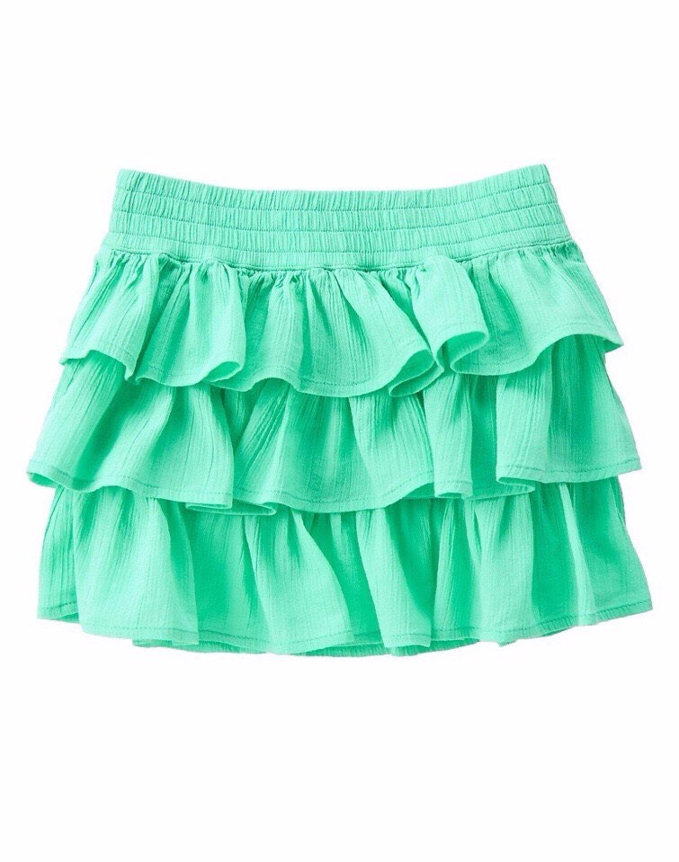 Chân váy tầng vải kate Crazy8 cho bé gái 4-10T V163 2