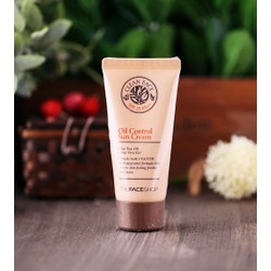 Kem Chống Nắng TheFace Shop Clean Face Oil Control Sun Cream SPF35