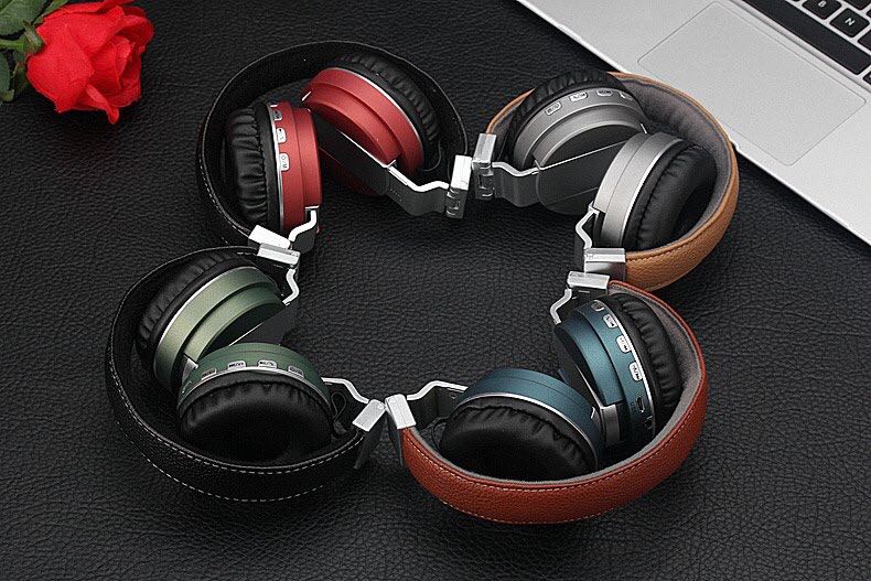 Tai nghe chụp bluetooth QC55 không dây 10