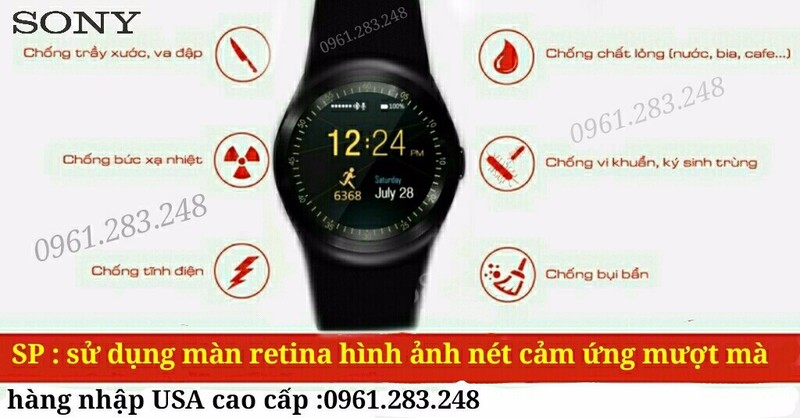 điện thoại đồng hồ hàng nhập MỸ cực đẹp mã FS-18 6