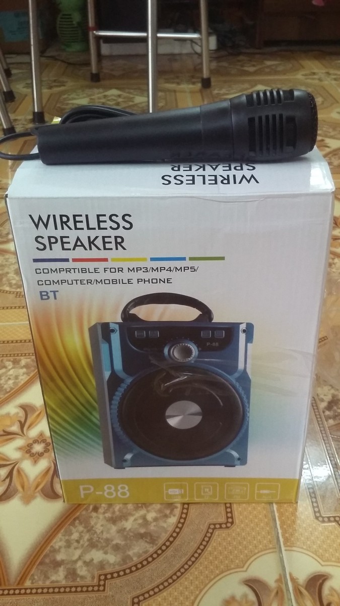 Loa Bluetooth Xách Tay P88 Tặng Kèm Micro 2