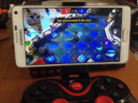 Tay cầm chơi game bluetooth TERIOS cho điện thoại,laptop, ipad, tivi 5