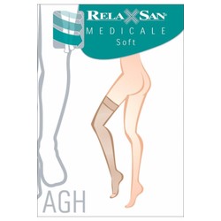 Vớ điều trị suy tĩnh mạch RelaxSan Class II Microfiber Soft Art.M2170A - dạng đùi, hở ngón