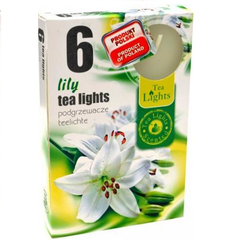 Hộp 6 nến tealight thơm lily bartek candles ftramart ftm-bat0670