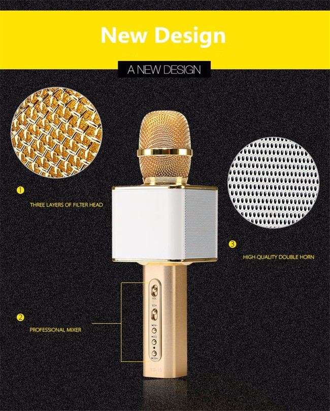 MIC KARAOKE YS-08-3IN1 3