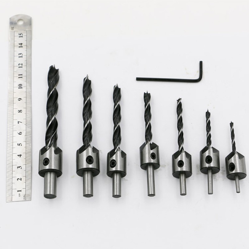 Bộ 7 mũi khoan âm gỗ 2