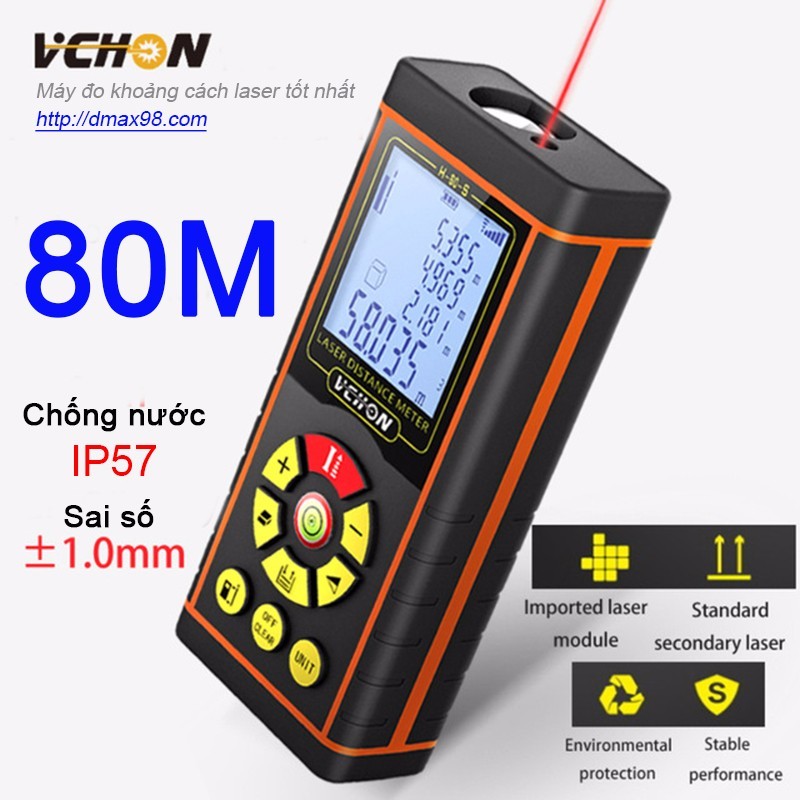 Máy đo khoảng cách Laser Vchon H80 chính hãng 1