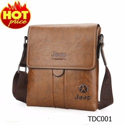 Túi Da Cao Cấp Jeep, Túi Đeo Chéo Nam,Đựng Ipad, Sách Vở, Điện Thoại