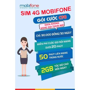 Sim mobifone gói C90