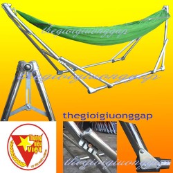 Võng Xếp Inox cao cấp cỡ đại