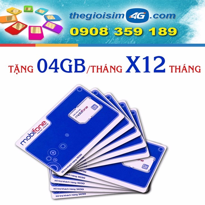 SIM 4G MobiFone Trọn Gói 1 Năm (TẶNG 4GB/THÁNG X 12 THÁNG ) - 2