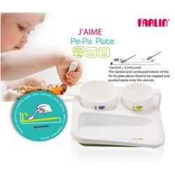 Bộ khay và bát ăn dặm chủ động Farlin AH-20009