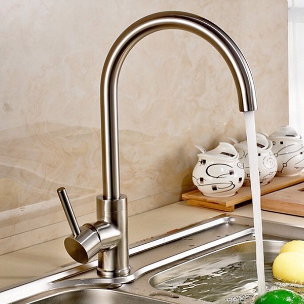 Vòi Rửa Chén Nóng Lạnh Inox 304 - Vòi Bếp Nước Nóng Lạnh SUS 304 1
