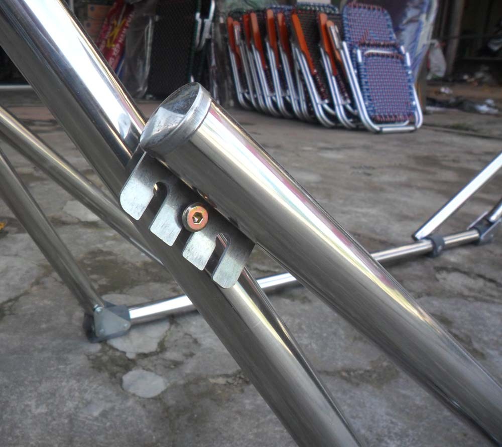 Võng Xếp Inox cao cấp cỡ đại