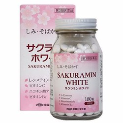 Viên uống Josephine Sakuramin White 180 viên - trị nám, trắng da