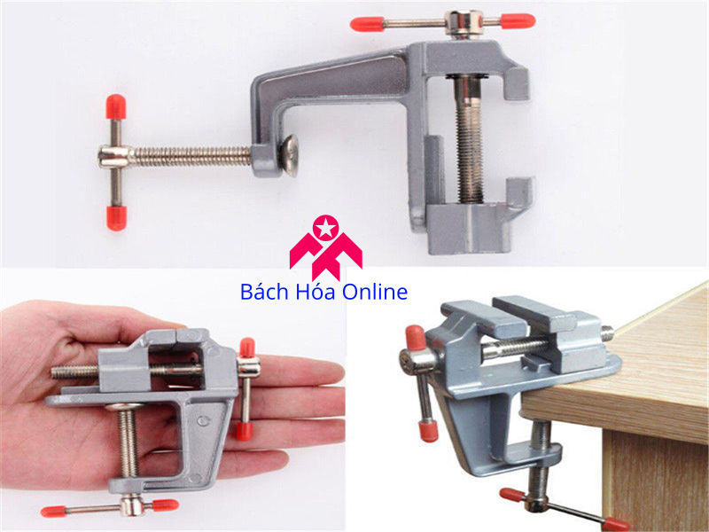 Ê tô siêu mini kẹp bàn V1 2