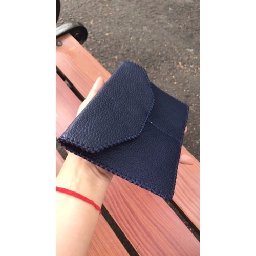 Ví đăng kiểm xe ô tô xanh tím